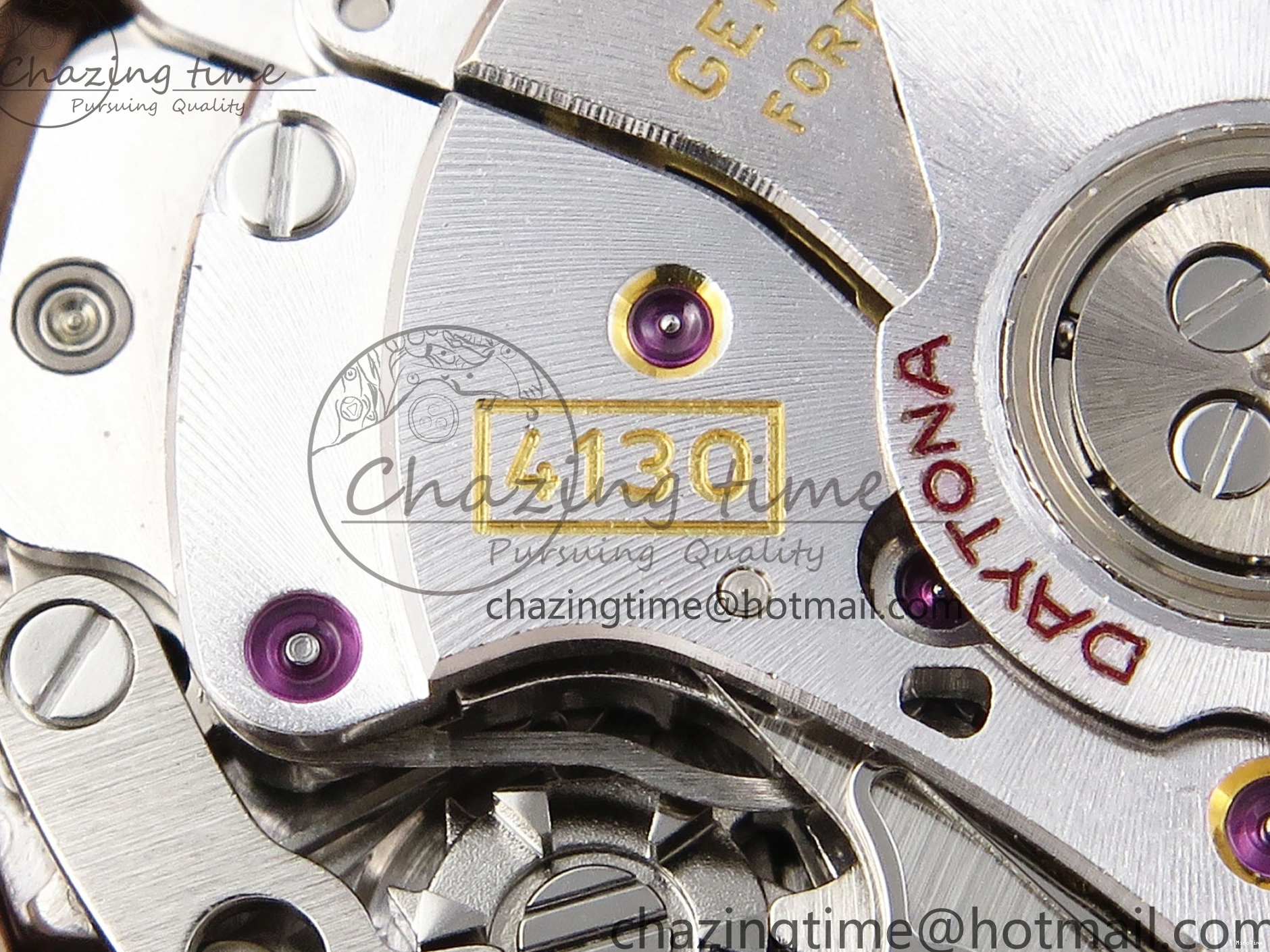 MiroTime 0322 Daytona 116515 Clean 1:1 Best Edition Silver Dial RG Markers on Oysterflex Strap SA4130 V WrinkleFree 1965